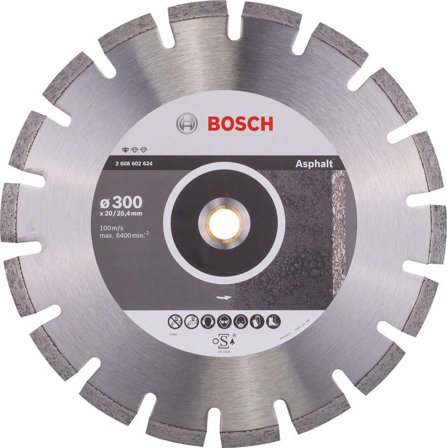 Standard For Asphalt Diamond Cutting Disc Bosch Professional