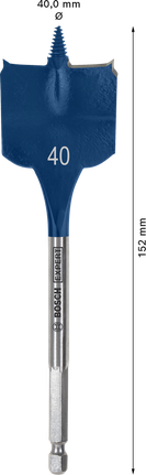 Expert Self Cut Speed Spade Drill Bit Bosch Professional