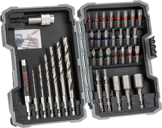 Extra Hard Screwdriver Bit Set 35 Piece Bosch Professional