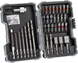 Extra Hard Screwdriver Bit Set, 35-Piece