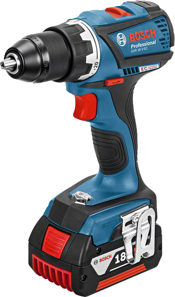 GSR 18V EC Cordless Drill Driver Bosch Professional