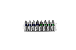 Pick & Click Extra Hard Screwdriver Bit Pack, 8-piece