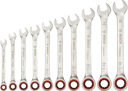 Ratchet Spanner Set 10 pc