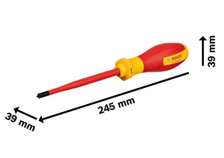 VDE Screwdriver SL/PZ2x125