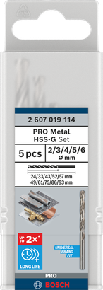 PRO Metal HSS-G