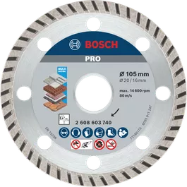 PRO Multi Material Diamond Cutting Disc